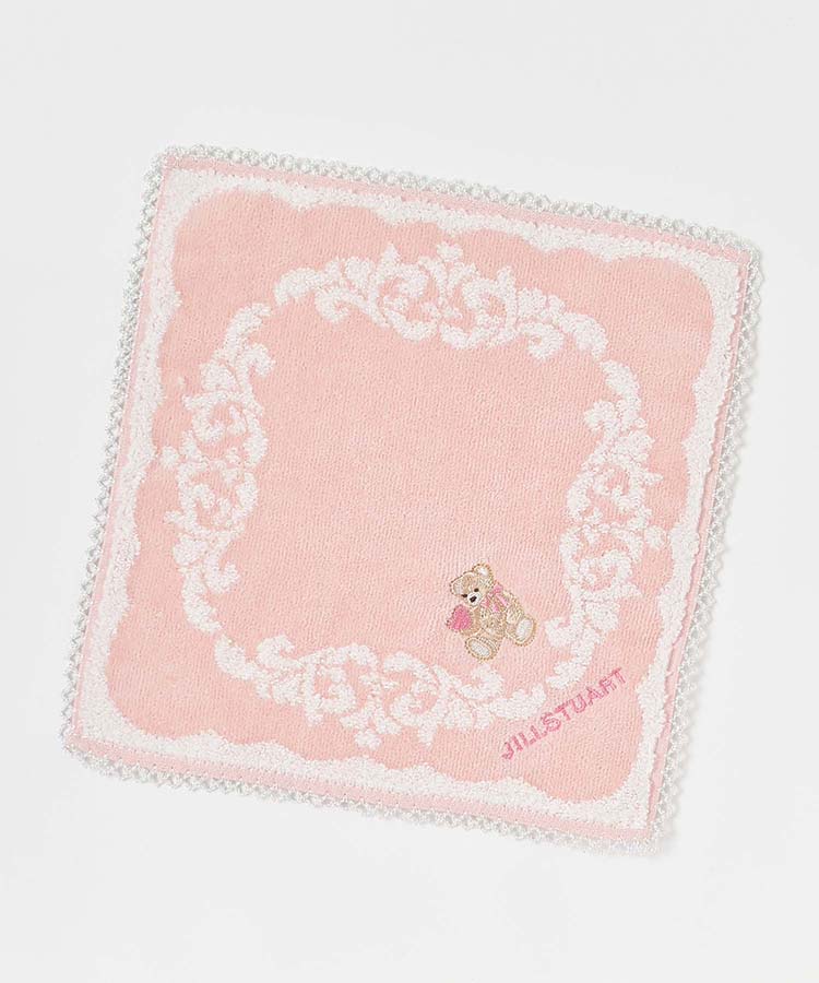 JILL STUARTハートテディタオルハンカチ
