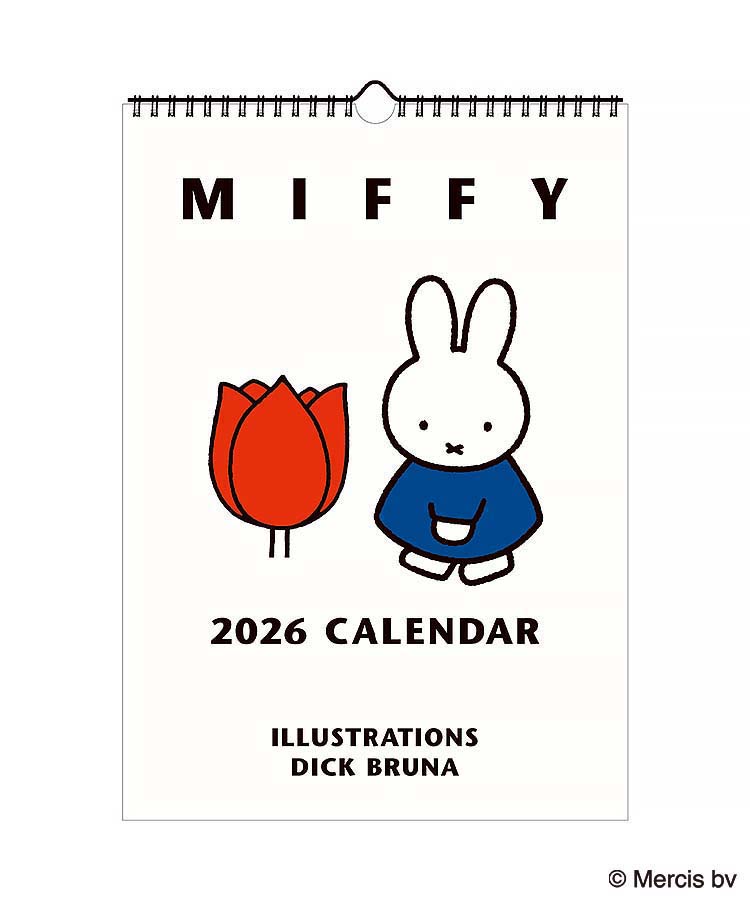 ミッフィーB4壁掛けカレンダー26