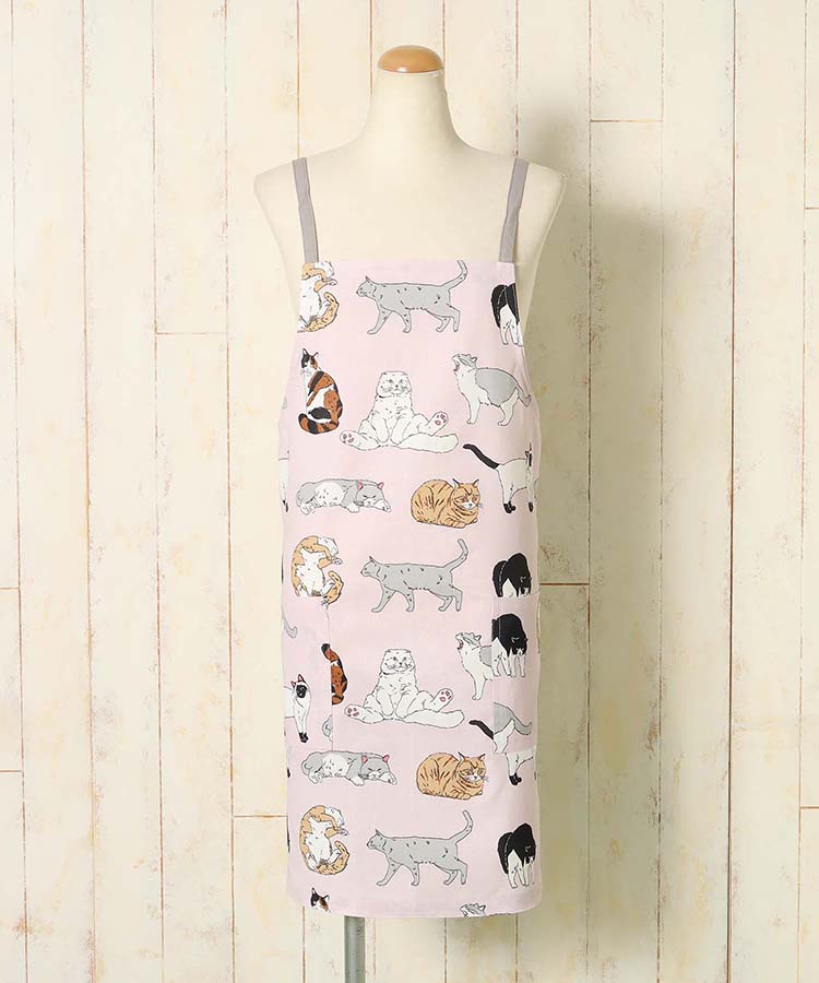 キャットフィーリングショートエプロン