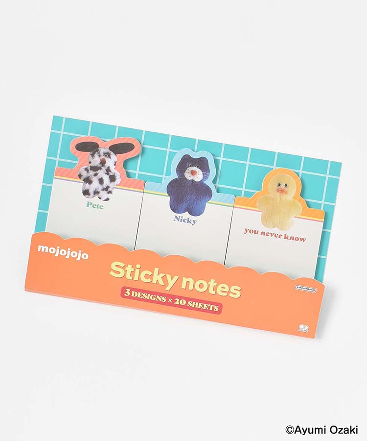 mojojojoダイカット付箋