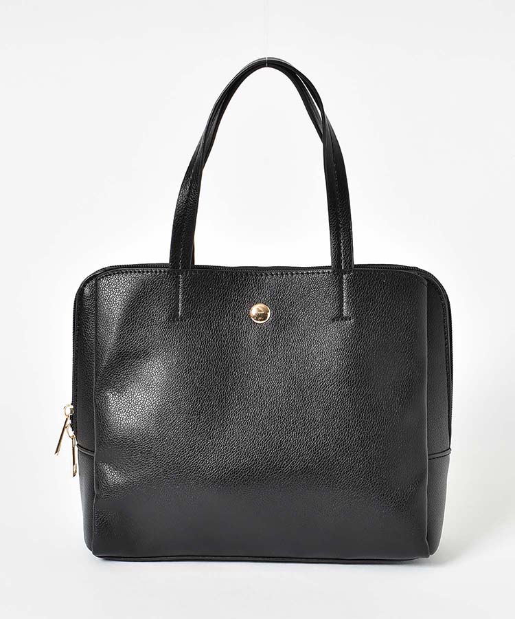 合皮3層軽量トート