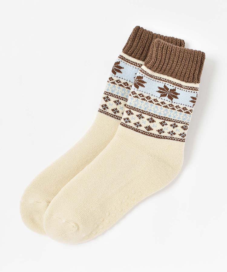 ジャムガーデン裏起毛ルームソックスM