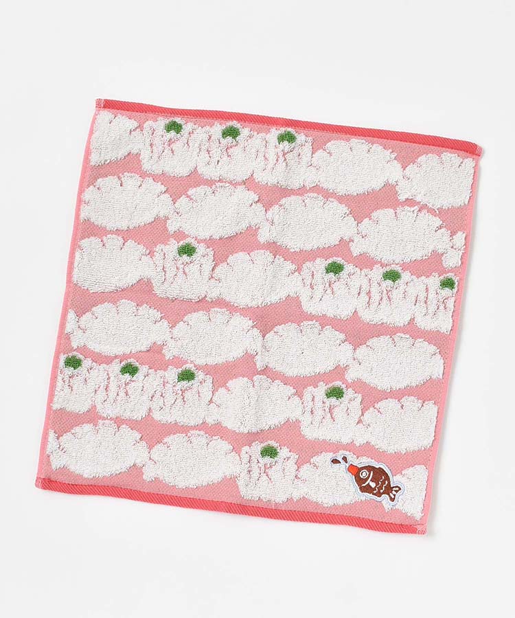 たべものジャガードハンカチ