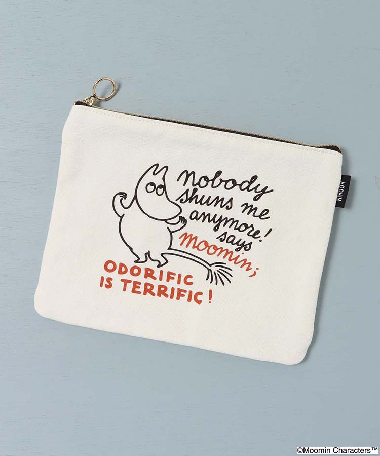 MOOMIN FINLAND COLORフラットポーチ