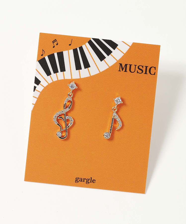 キラ音符ピアス