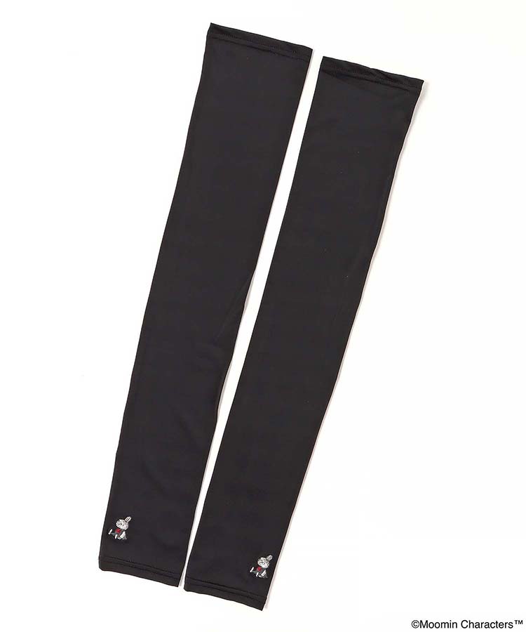 すわりリトルミイ刺繍冷感UVロンググローブ