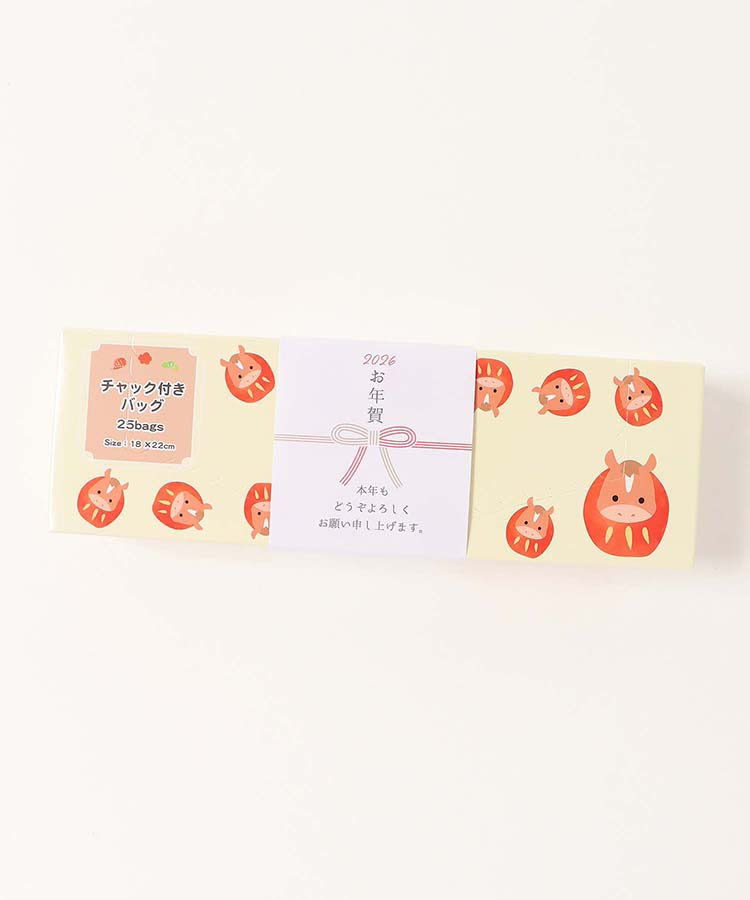 ご挨拶チャック付きバッグ