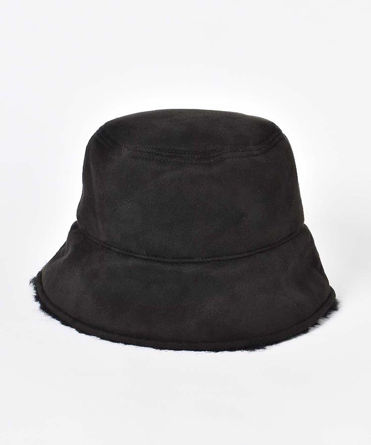 フェイクムートンバケットハット
