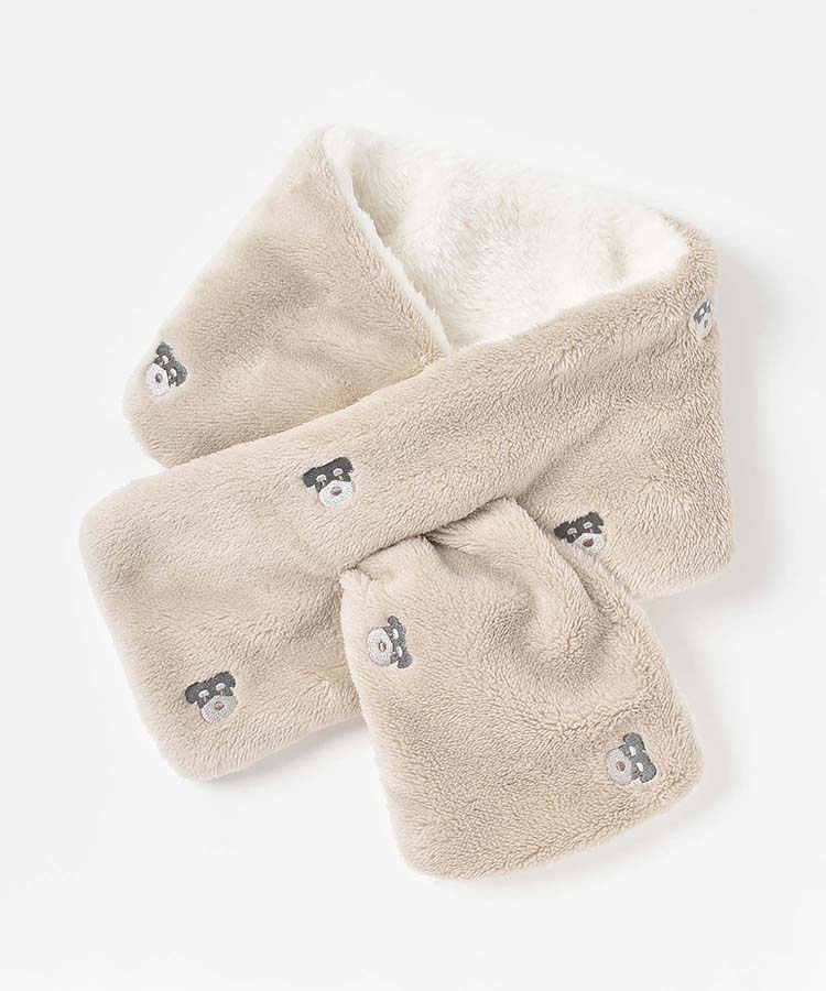 刺繍差し込みマフラー