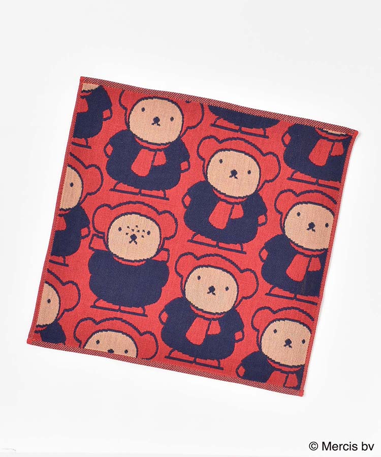 Dick Bruna ボリスとバーバラ三重ガーゼハンカチ