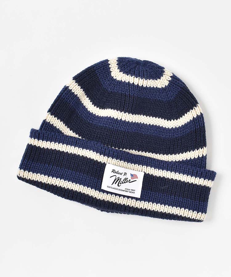 Robert P Millerボーダーニット帽