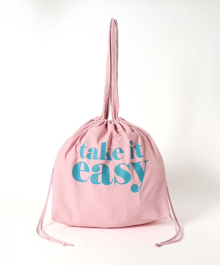 くるっとコンパクト巾着トート