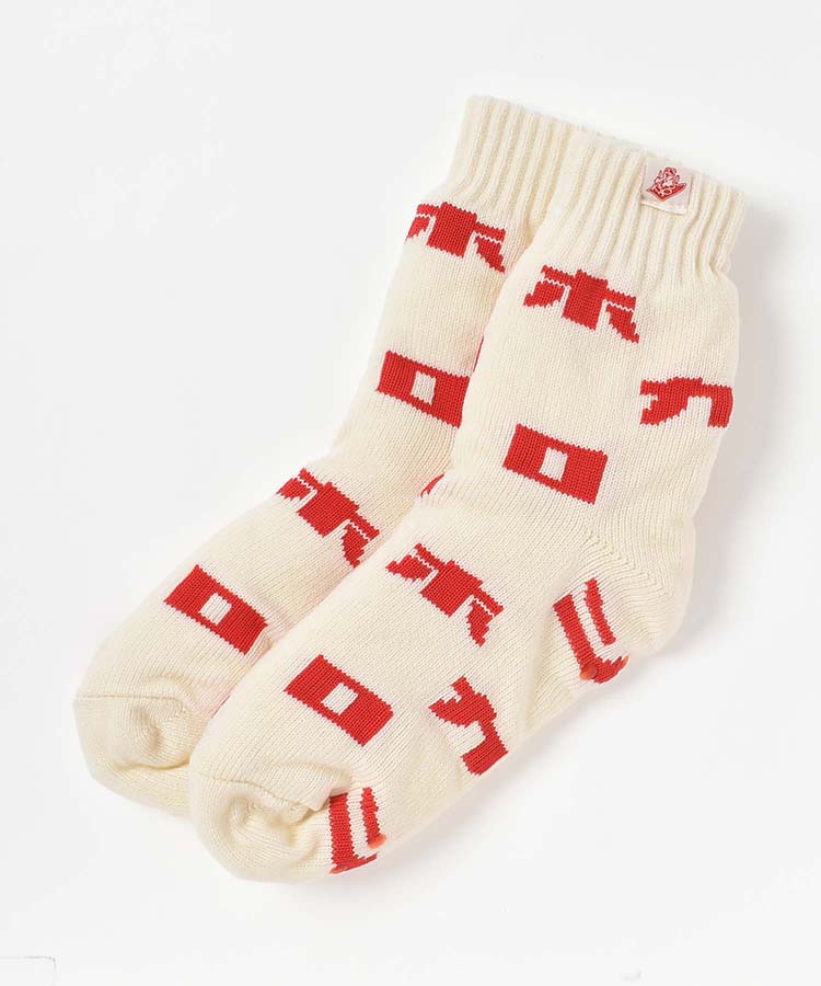 ホカロン裏ボアロゴソックス