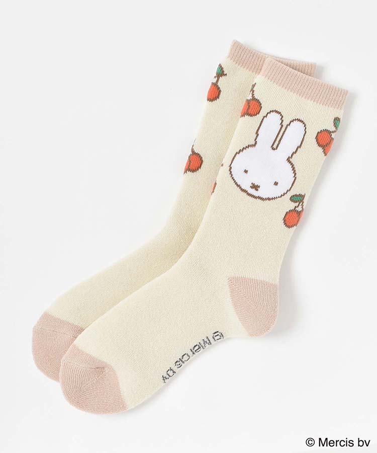 ミッフィー裏起毛ルームソックス