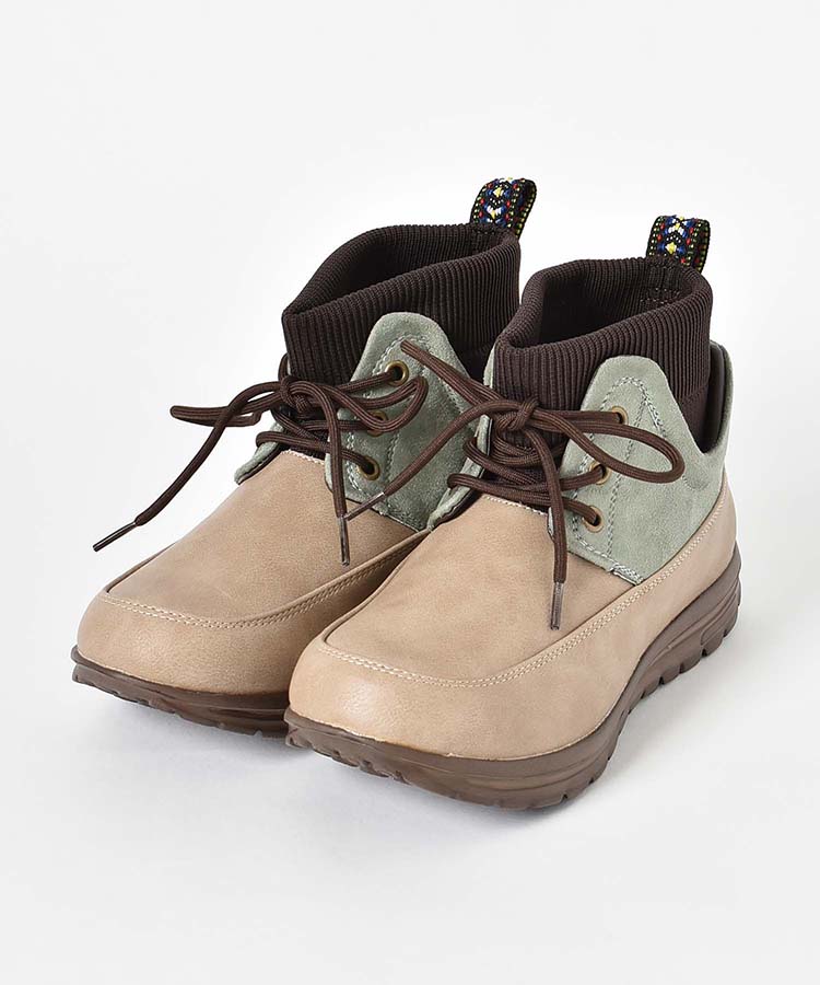 バイカラーライトスニーカー