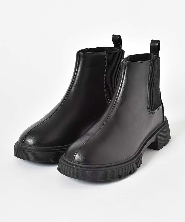 サイドゴアショートブーツ