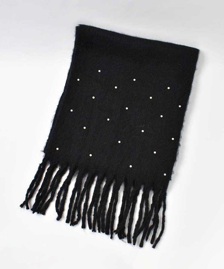 パール付きストール