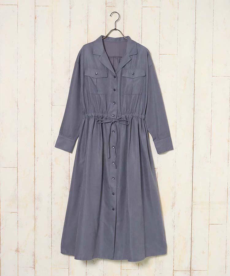 シャツワンピース