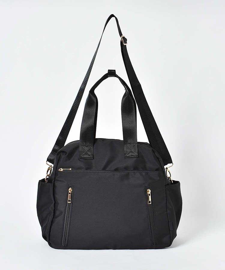 撥水ナイロンボストンショルダー