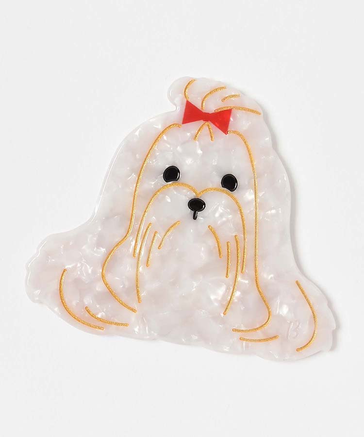 いぬアセテートミラー