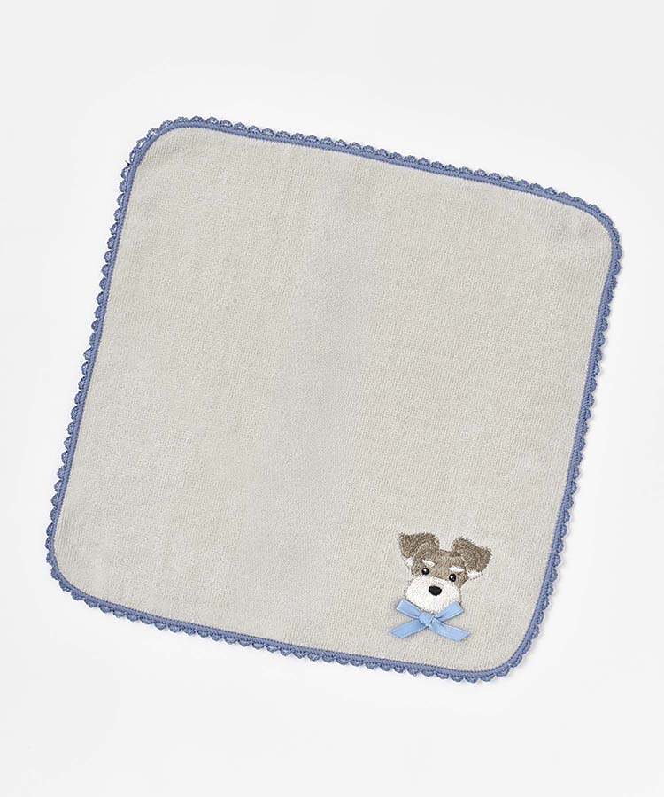 ドッグリボンタオルハンカチ