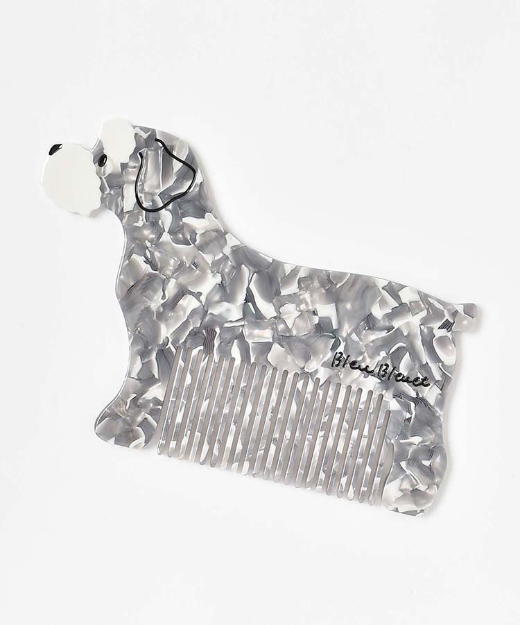 【WEB予約 12/11～順次発送】いぬアセテートコーム