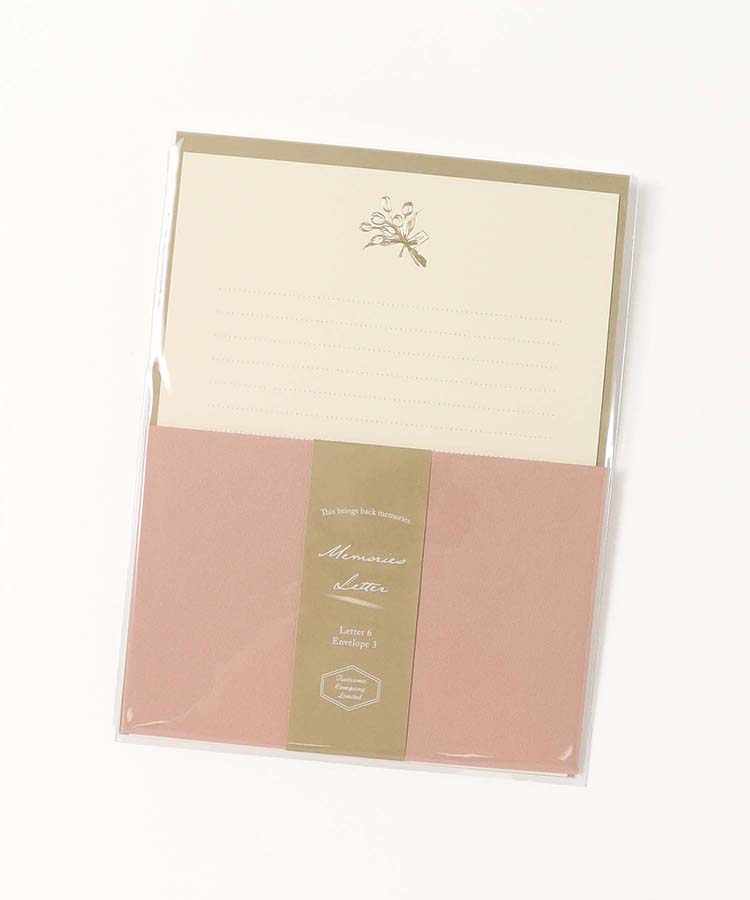 箔押しレターセット