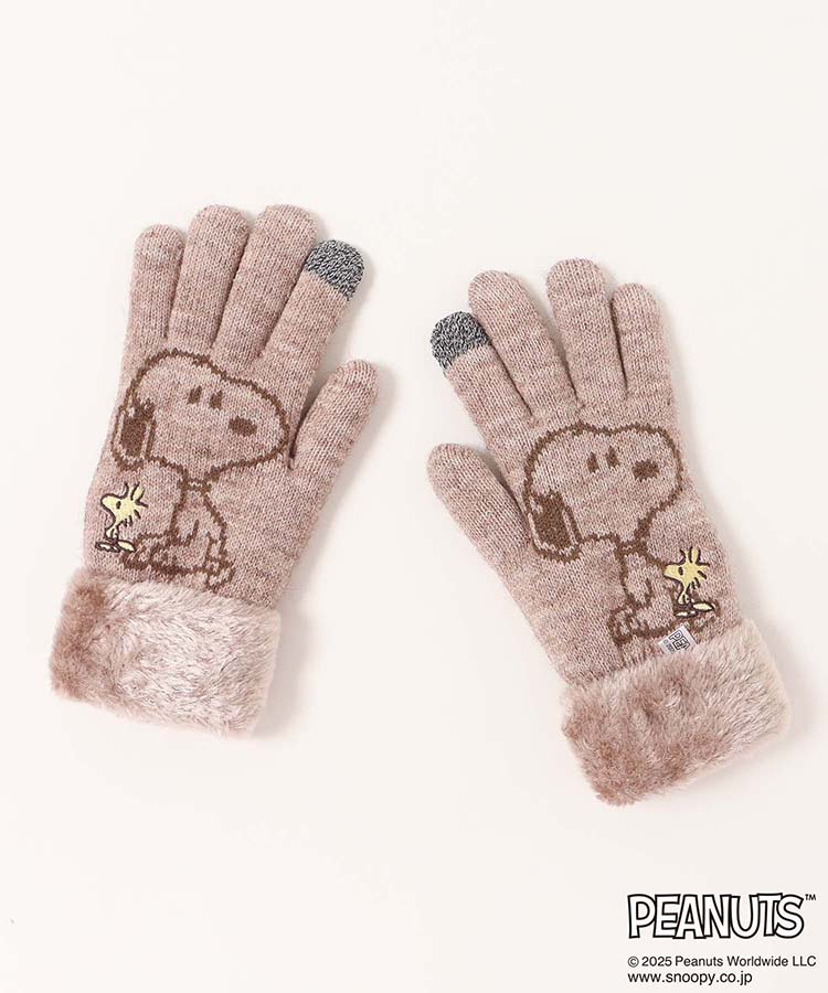 スヌーピーニットグローブ
