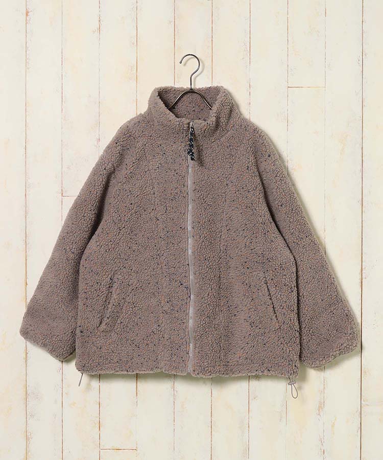 ネップボアビッグブルゾン