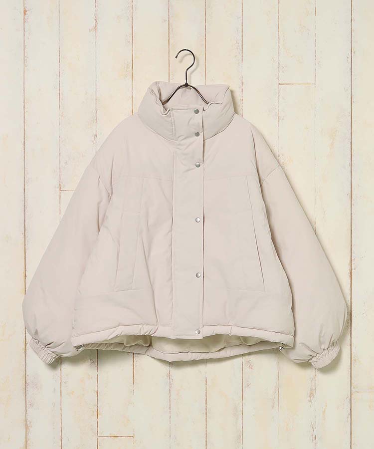 中綿ショートブルゾン