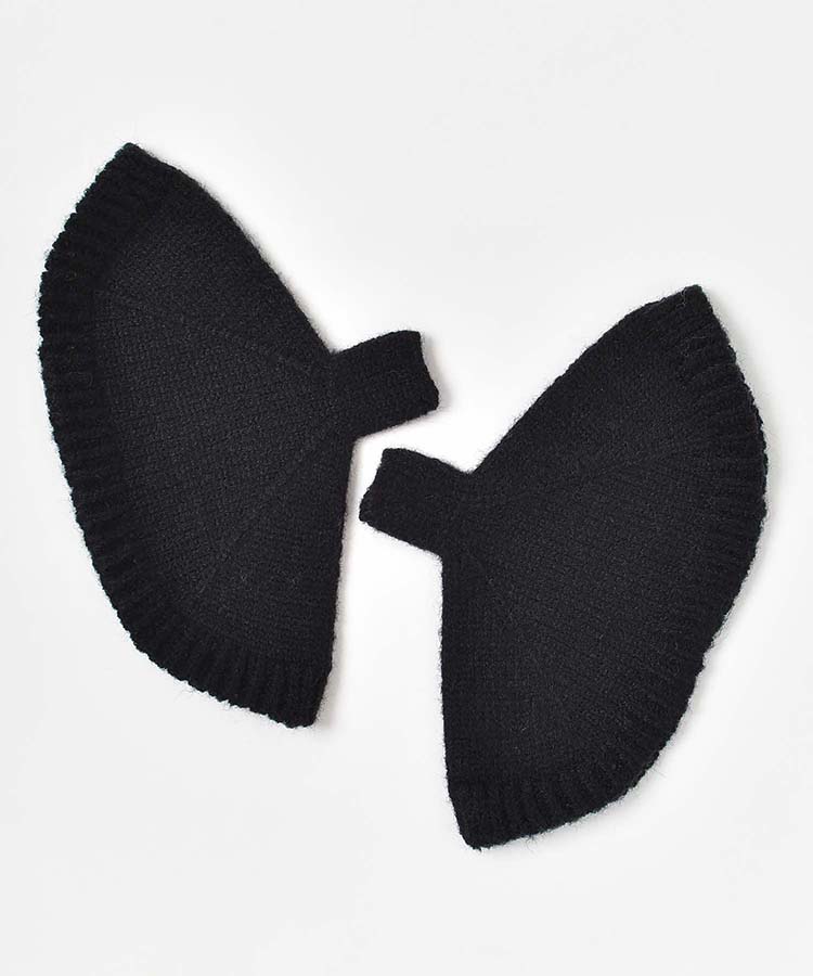 ニットフィンガーレスグローブ