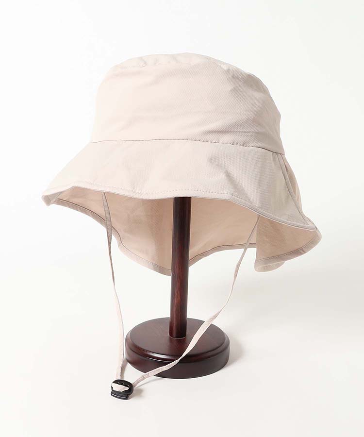 UVカット接触冷感コンパクトエアリーハット