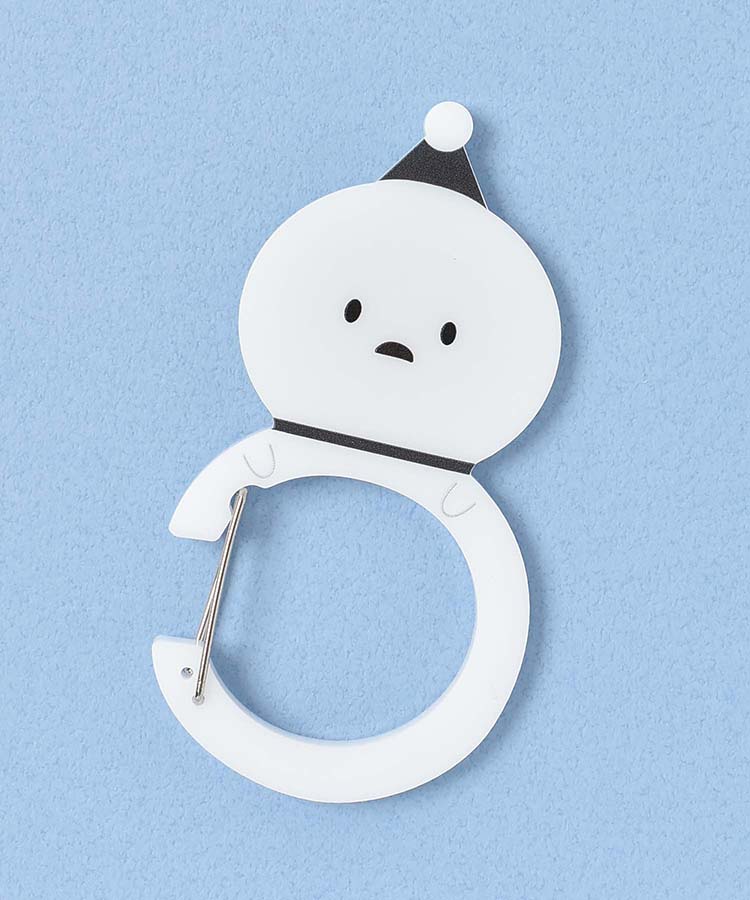 なかよしころりんゆきだるまカラビナ