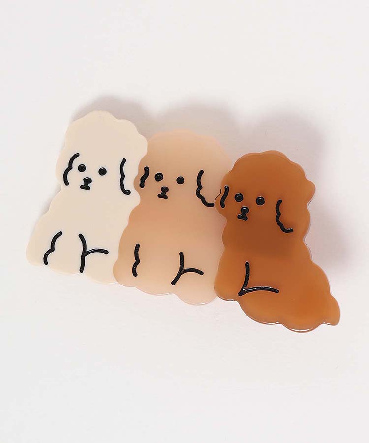 feelee犬3連クリップ