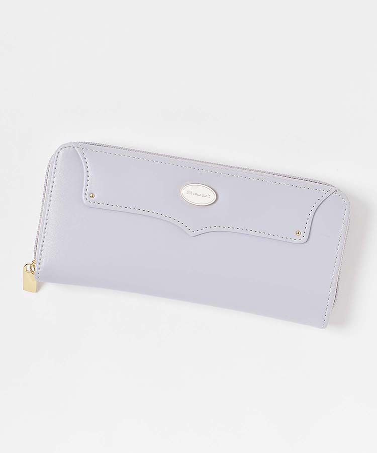 丸プレートがばっと財布