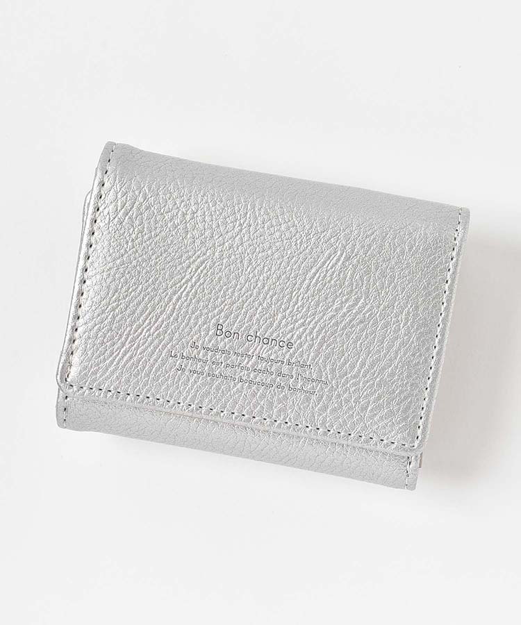 メタリックミニ財布