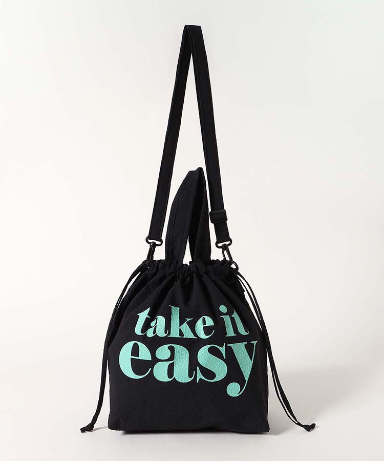 くるっとコンパクト巾着ミニショルダー