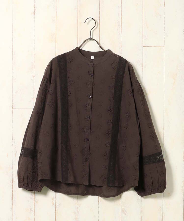 シフリー刺繍ブラウス