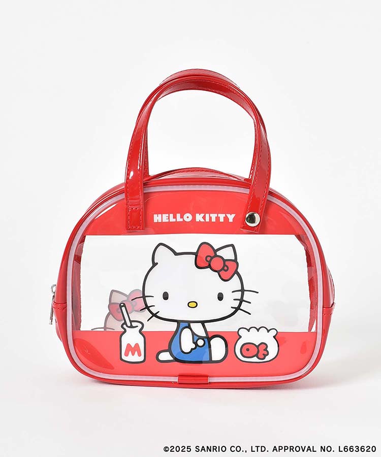 【WEB限定】サンリオキャラクターズ ボストンバッグ風ポーチ	