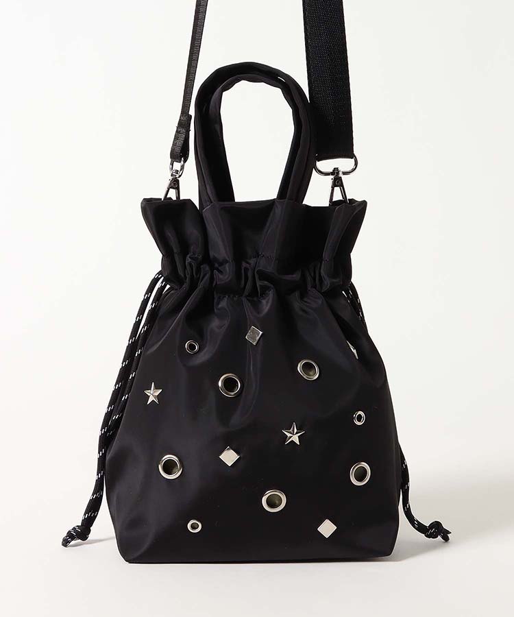 ハトメ巾着2WAYショルダー