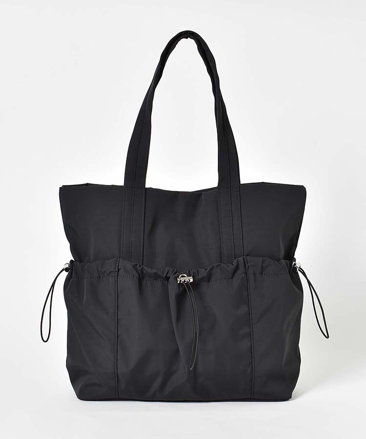 ギャザードポケットトートバッグ