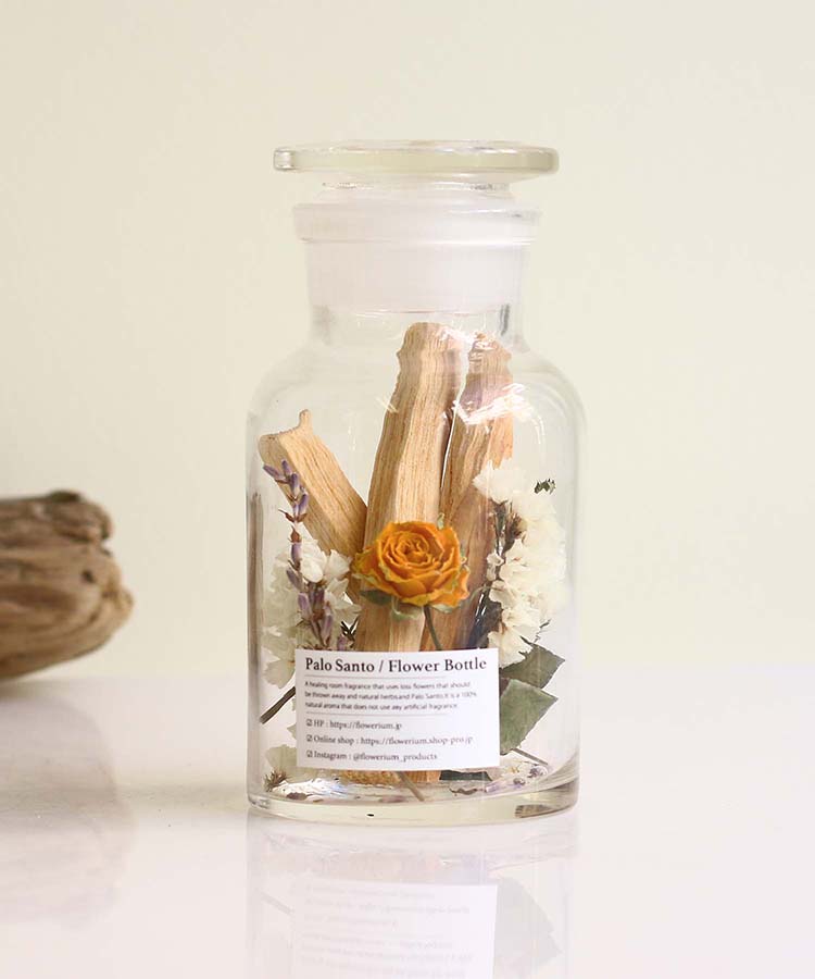 Positive Energy Palo Santoフラワーボトル