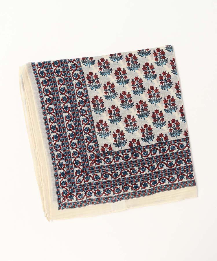 レトロフラワーオーバーサイズスカーフ