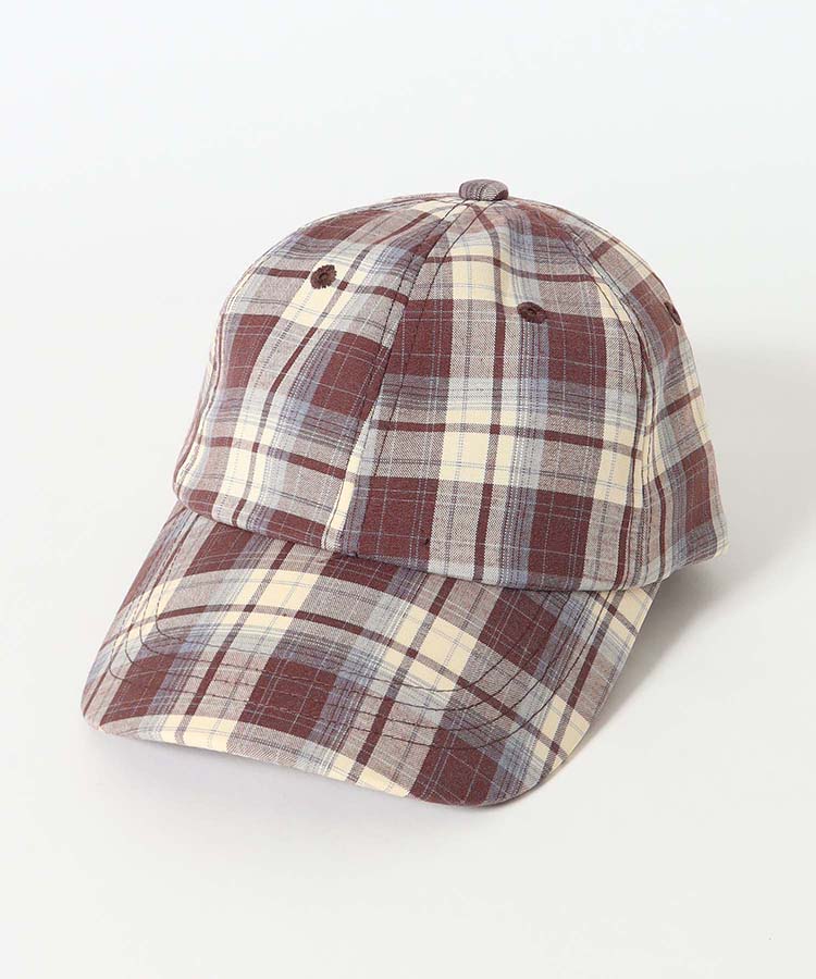 チェックキャップ