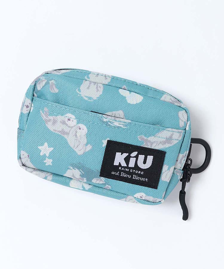 【WEB予約 6/11～順次発送】【KiU and BleuBleuet】KiUウォーターリペレントポーチM
