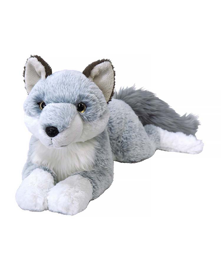 ひざおおかみぬいぐるみ