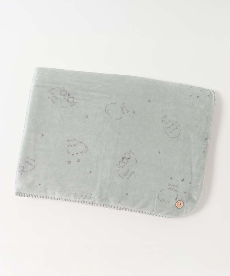 フランネル3WAY2重ひざかけ