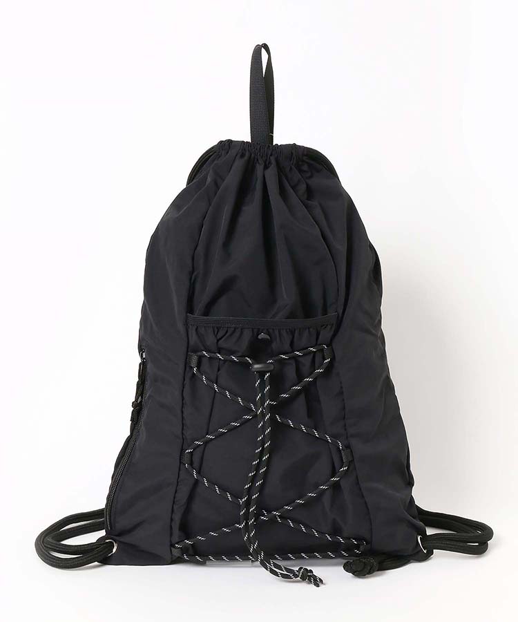 ドローコードレースアップナップサック
