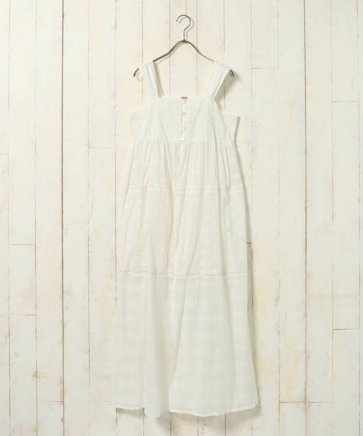 ≪SALE≫シフリー刺繍ティアードワンピース