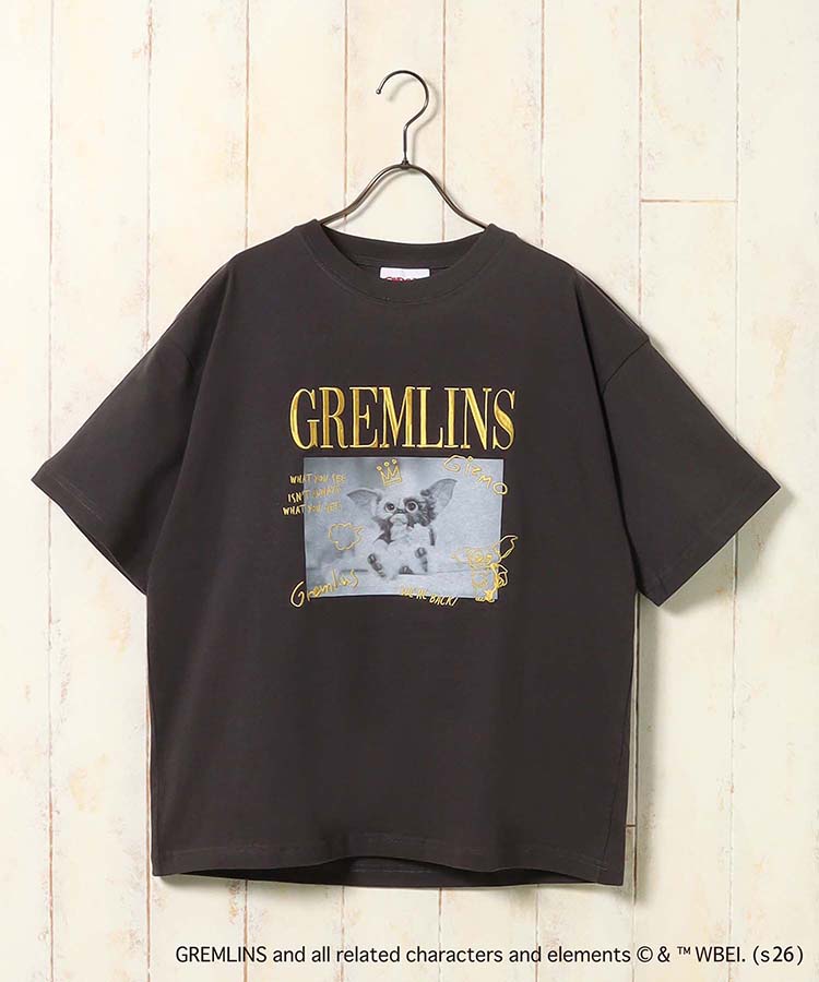 グレムリンフォト刺繍プリントTシャツ